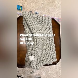 RHBaby Wool Stroller Blanket